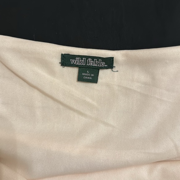 Wild fable ivory ruffle skirt - Picture 3 of 3